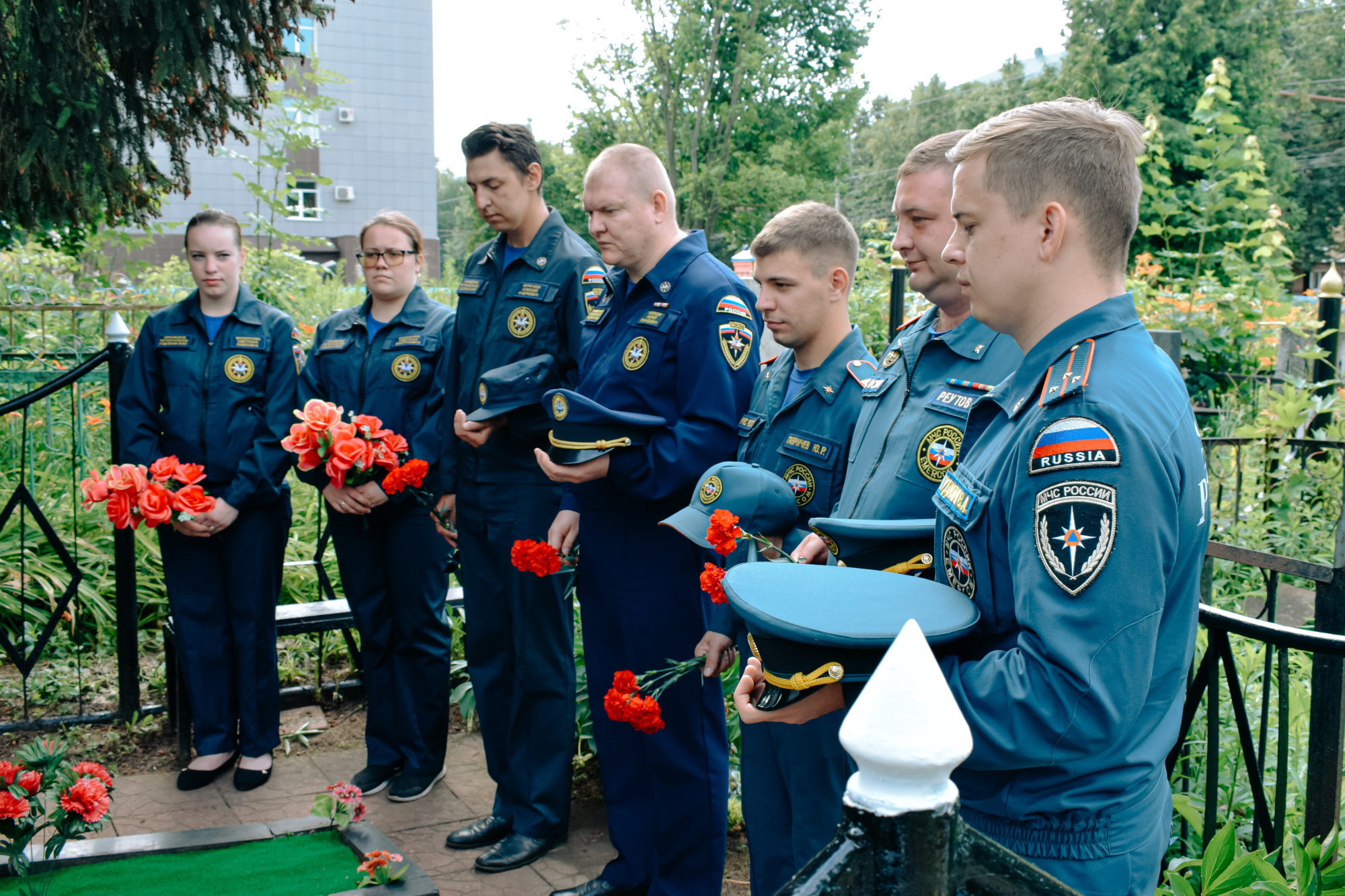 В Орле почтили память погибших при исполнении служебного долга пожарных -  Новости - Главное управление МЧС России по Орловской области